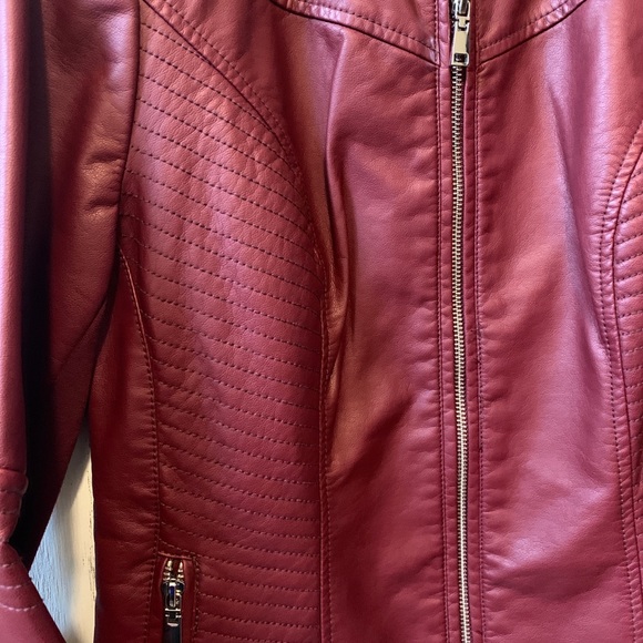 Black Rivet Jackets & Coats Nwt Moto Leather Jacket By Black Rivet